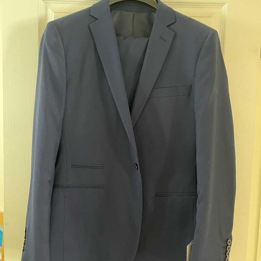 Elegant Navy Men's Blazer
